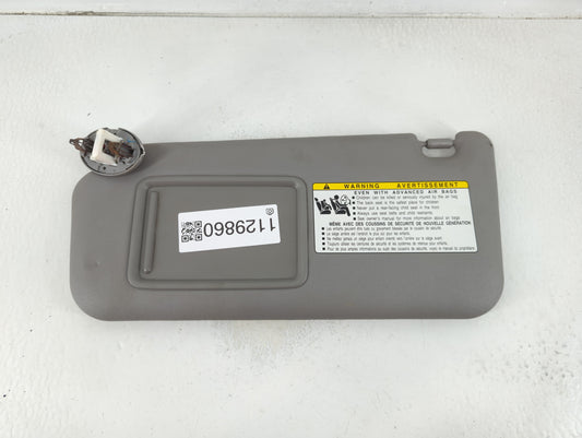 2006-2009 Toyota Rav4 Sun Visor Shade Replacement Driver Left Mirror Fits Fits 2006 2007 2008 2009 OEM Used Auto Parts