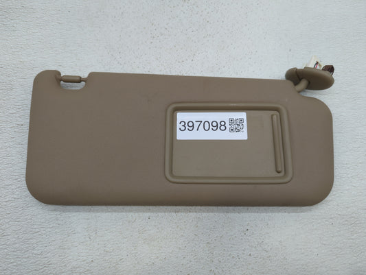 2006-2009 Toyota Rav4 Sun Visor Shade Replacement Passenger Right Mirror Fits Fits 2006 2007 2008 2009 OEM Used Auto Parts