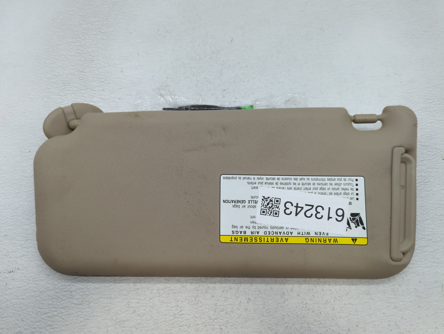 2006-2009 Toyota Rav4 Sun Visor Shade Replacement Driver Left Mirror Fits Fits 2006 2007 2008 2009 OEM Used Auto Parts - Oem