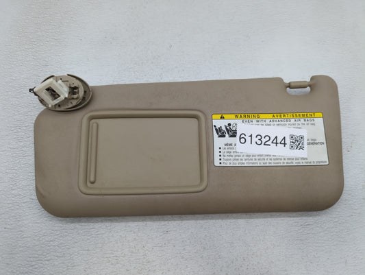 2006-2009 Toyota Rav4 Sun Visor Shade Replacement Passenger Right Mirror Fits Fits 2006 2007 2008 2009 OEM Used Auto Parts