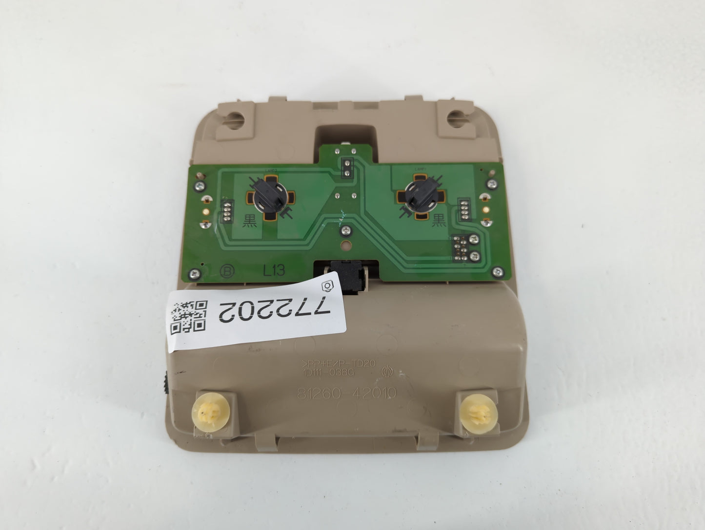 2006-2008 Toyota Rav4 Overhead Roof Console 772202 - Oemusedautoparts1.com