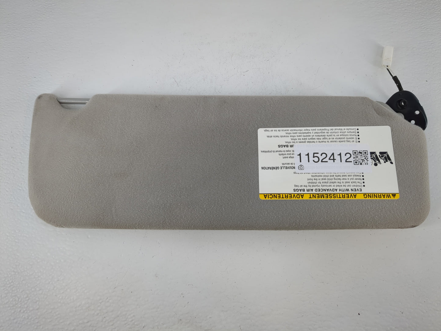 2005-2010 Toyota Sienna Sun Visor Shade Replacement Driver Left Mirror Fits Fits 2005 2006 2007 2008 2009 2010 OEM Used Auto