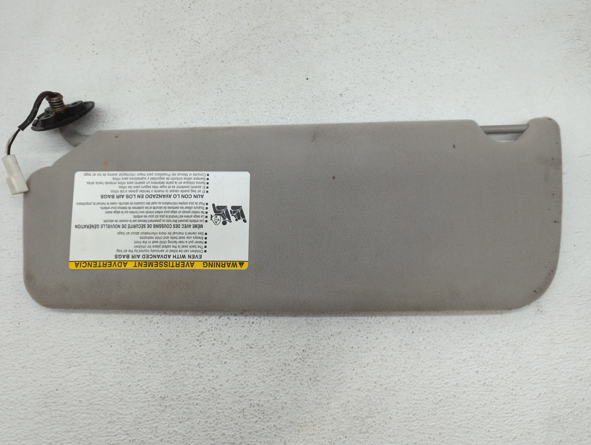 2005-2010 Toyota Sienna Sun Visor Shade Replacement Passenger Right Mirror Fits Fits 2005 2006 2007 2008 2009 2010 OEM Used