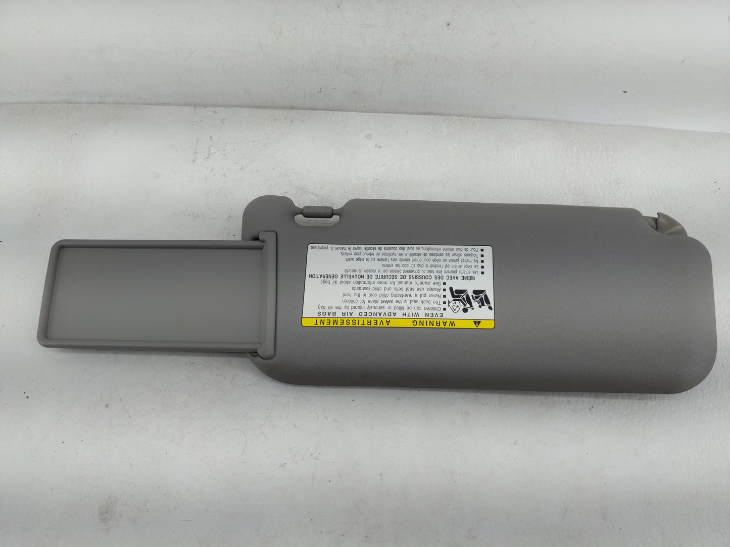 2006-2011 Toyota Yaris Sun Visor Shade Replacement Driver Left Mirror Fits Fits 2006 2007 2008 2009 2010 2011 OEM Used Auto