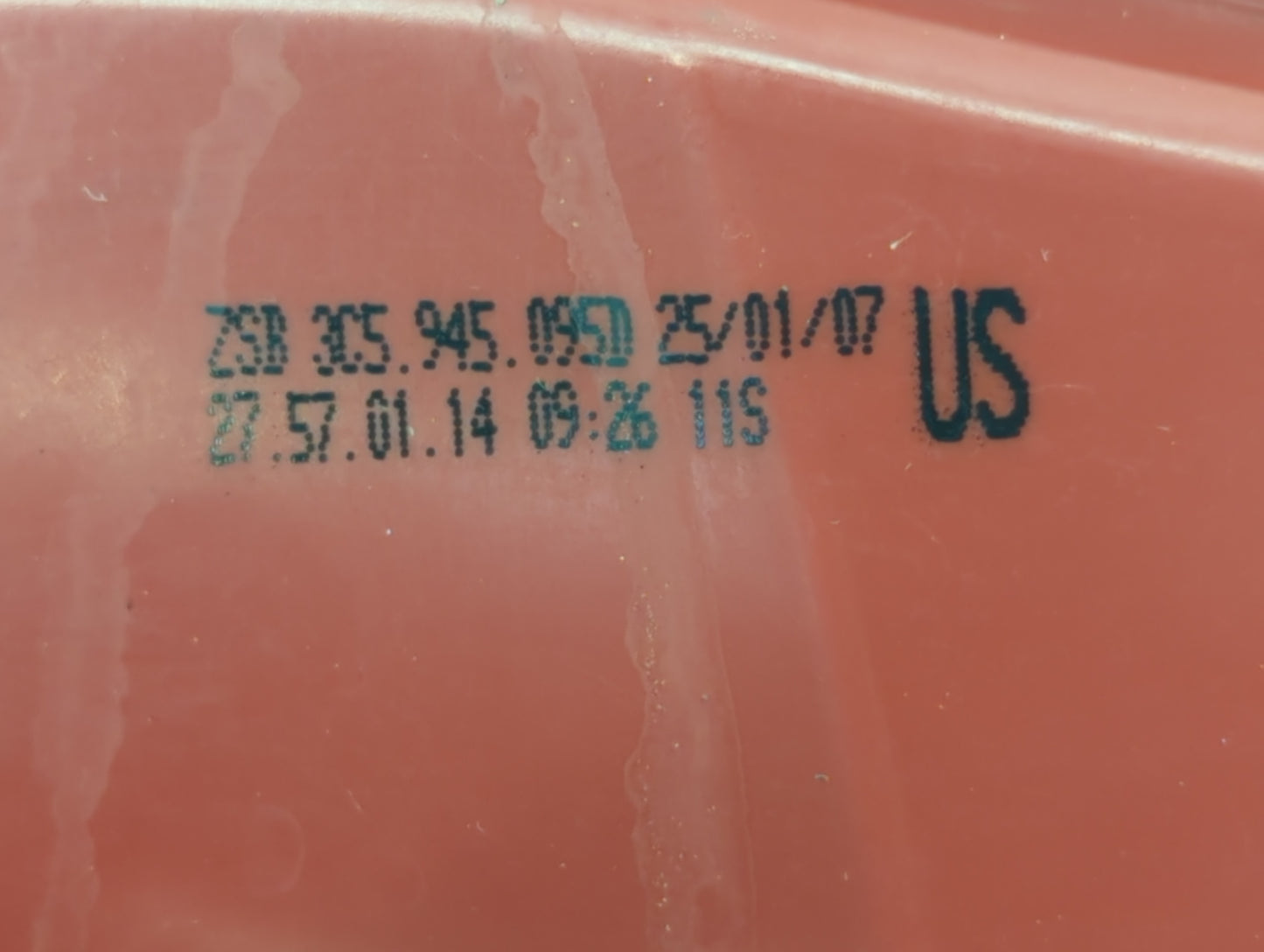 2006-2008 Volkswagen Passat Tail Light Assembly Driver Left OEM P/N:ZSB 3C5 945 095D Fits Fits 2006 2007 2008 OEM Used Auto