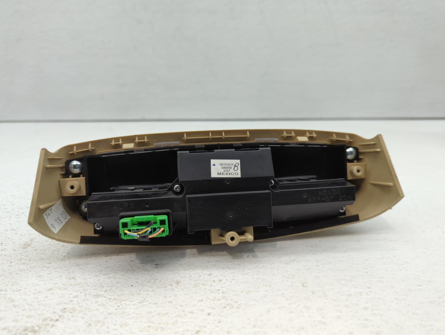 2007-2009 Acura Mdx Climate Control Module Temperature AC/Heater Replacement P/N:79650-STX-A411-M1 Fits Fits 2007 2008 2009