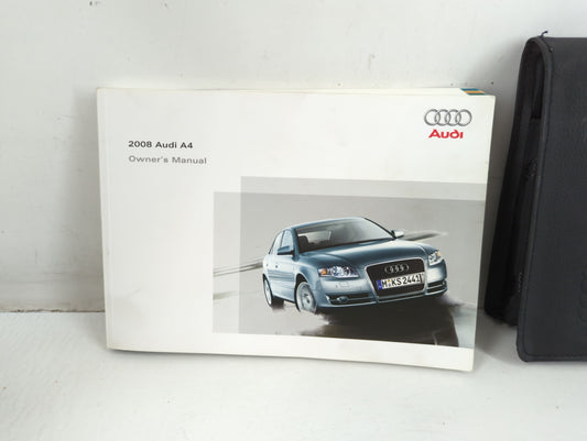 2008 Audi A4 Owners Manual Book Guide P/N:2815618EC23 OEM Used Auto Parts