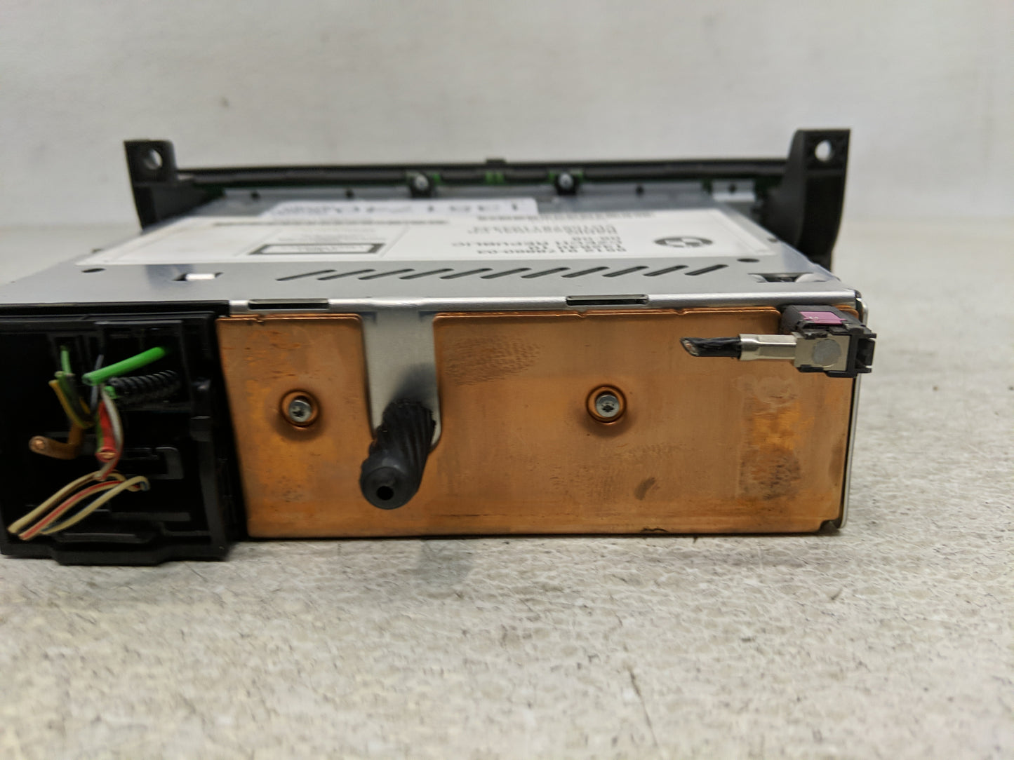 2008-2009 Bmw 328i Radio AM FM Cd Player Receiver Replacement P/N:6512 9178860-03 Fits Fits 2008 2009 OEM Used Auto Parts -