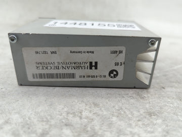 Bmw 528 Audio Control Module 65.12-6 920 461|4851fn088240506|hs4851