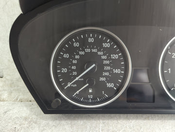 2008-2010 Bmw 528i Instrument Cluster Speedometer Gauges P/N:110.080.213/837 62.11-9153753 Miles:106K Fits Fits 2008 2009 2010 OEM Used Auto Parts
