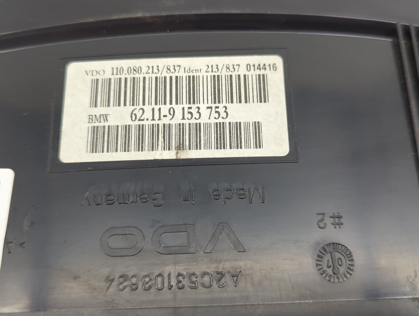 2008-2010 Bmw 535i Instrument Cluster Speedometer Gauges Miles: Fits Fits 2008 2009 2010 OEM Used Auto Parts - Oemusedautopa