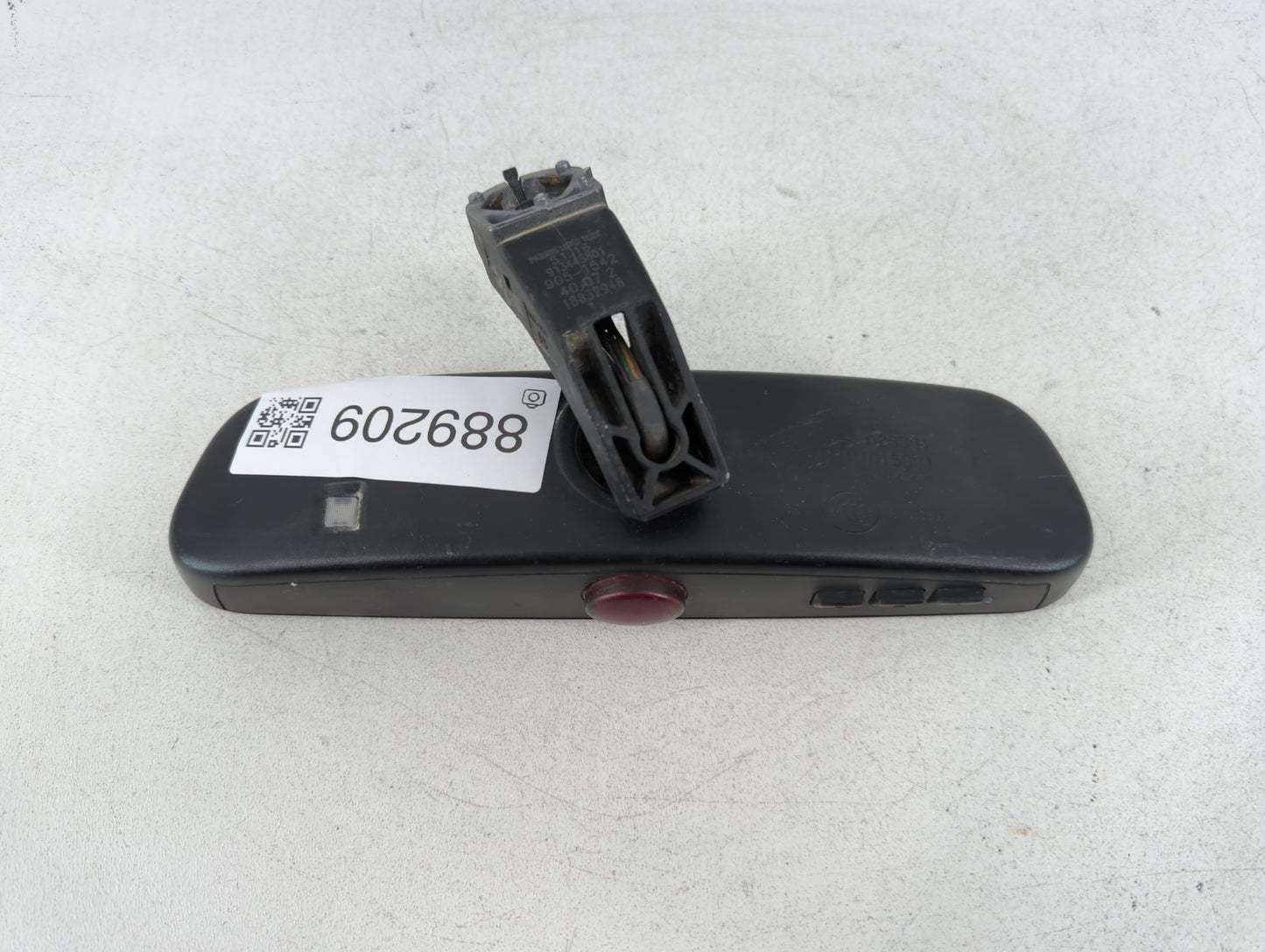 2008 Bmw 550i Interior Rear View Mirror Replacement OEM P/N:E11015891 Fits OEM Used Auto Parts - Oemusedautoparts1.com