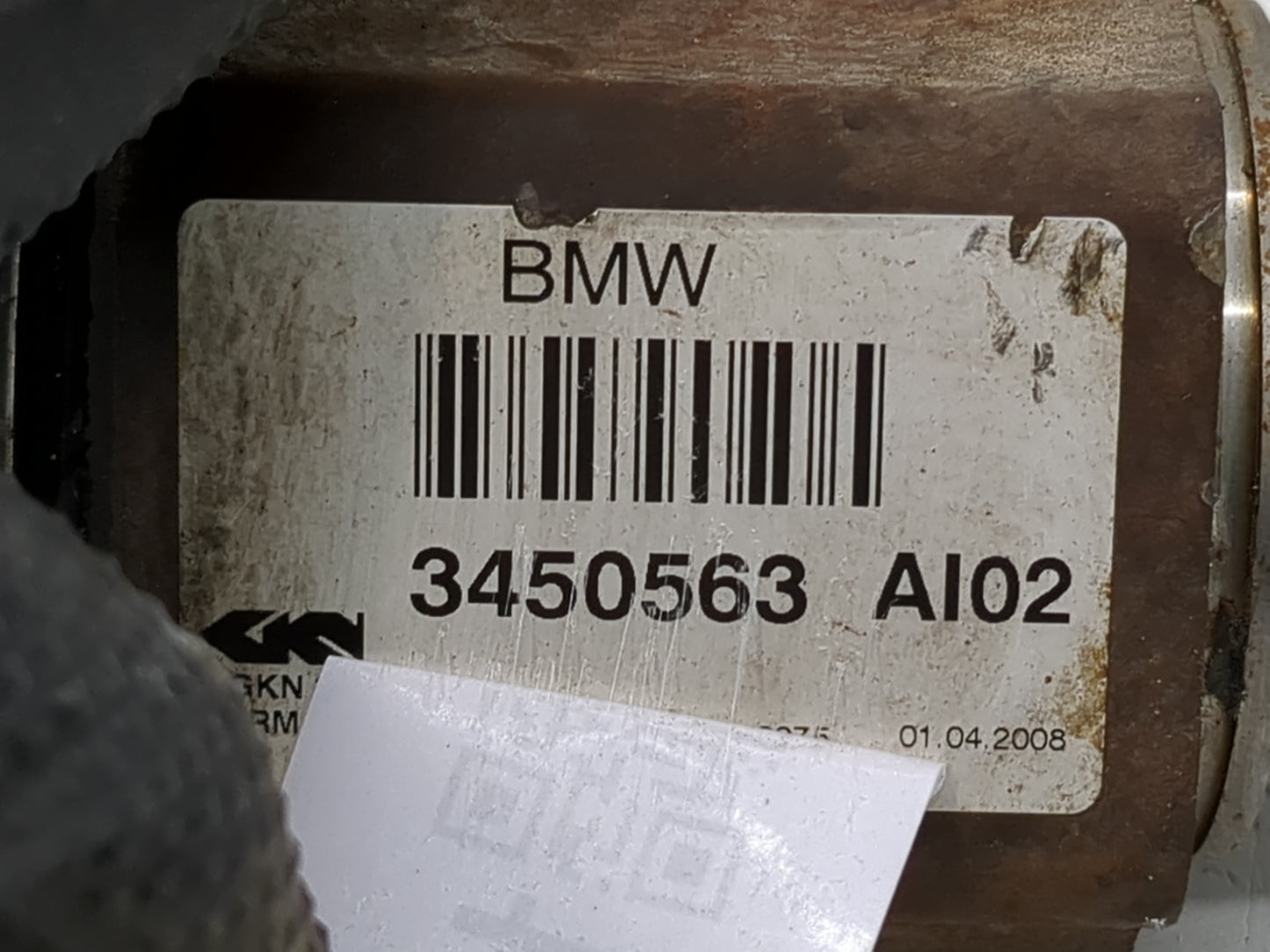 2007-2010 Bmw X3 Axle Shaft Front Driver Cv C/v - Oemusedautoparts1.com