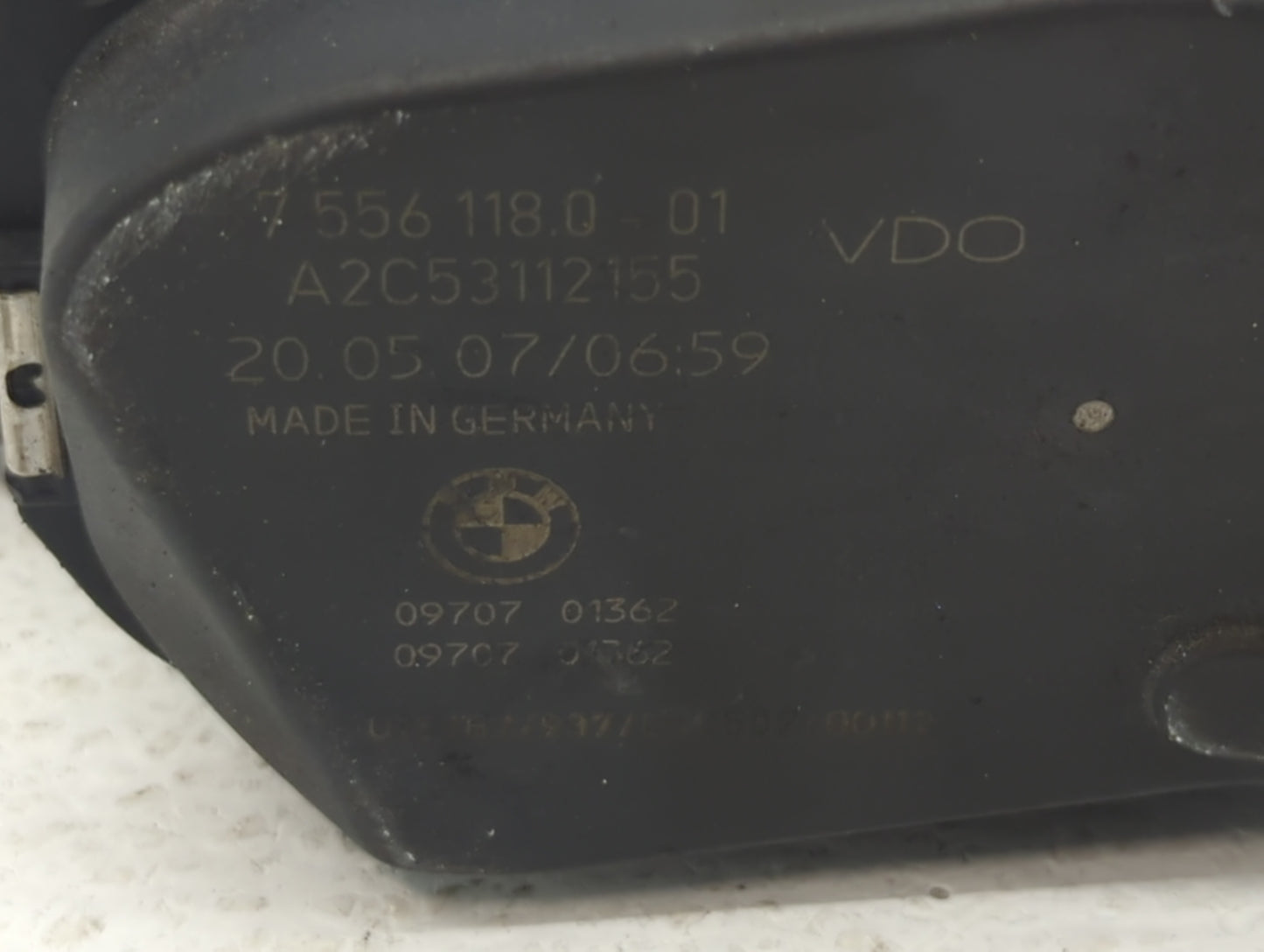 2007-2012 Bmw X3 Throttle Body P/N:7 556 118 1354 7556118-04, 1354 7556118-03 Fits Fits 2007 2008 2009 2010 2011 2012 2013 O