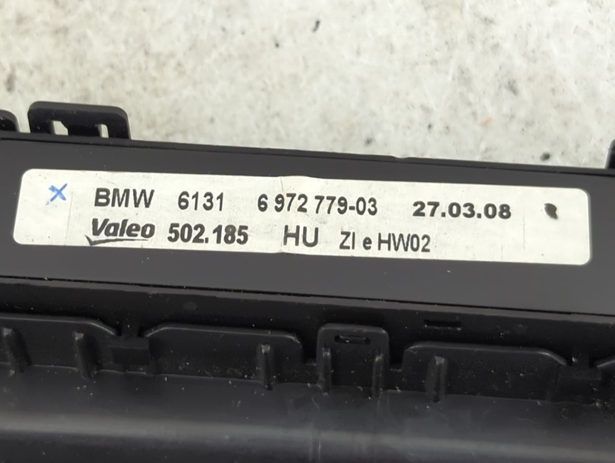 2007-2013 Bmw X5 Climate Control Module Temperature AC/Heater Replacement P/N:6131 6972779-03 502.185 Fits OEM Used Auto Par