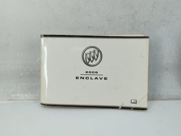 2008 Buick Enclave Owners Manual Book Guide OEM Used Auto Parts
