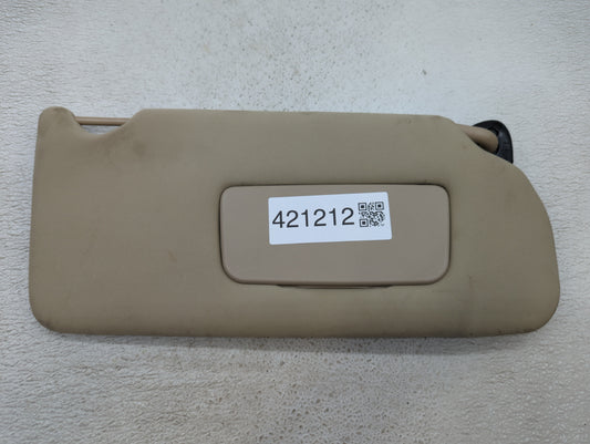 2005-2009 Buick Lacrosse Sun Visor Shade Replacement Passenger Right Mirror Fits Fits 2005 2006 2007 2008 2009 OEM Used Auto Parts
