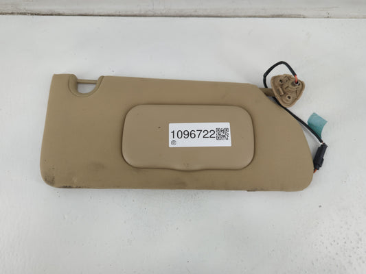 2006-2011 Buick Lucerne Sun Visor Shade Replacement Passenger Right Mirror Fits Fits 2006 2007 2008 2009 2010 2011 OEM Used Auto Parts