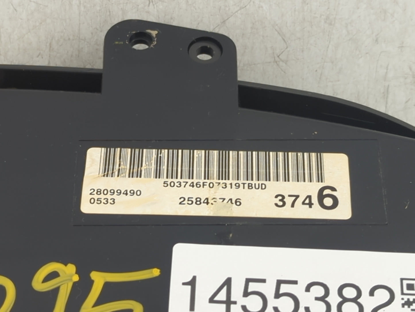 2008 Buick Lucerne Instrument Cluster Speedometer Gauges P/N:28099490 25843746 Miles: Fits OEM Used Auto Parts - Oemusedauto