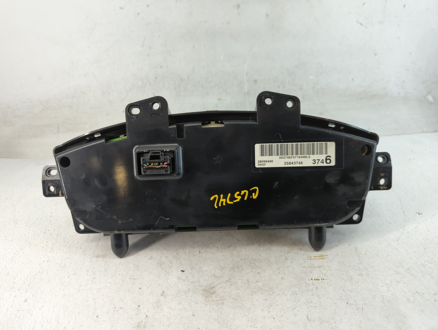 2008 Buick Lucerne Instrument Cluster Speedometer Gauges P/N:28099490 25843746 Miles: Fits OEM Used Auto Parts - Oemusedauto
