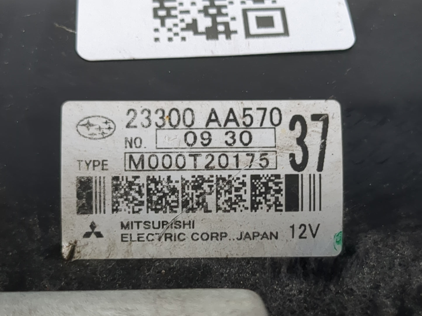 2008-2015 Cadillac Cts Car Starter Motor Solenoid OEM P/N:23300 AA570 M000T20175 Fits Fits 2008 2009 2010 2011 2012 2013 201