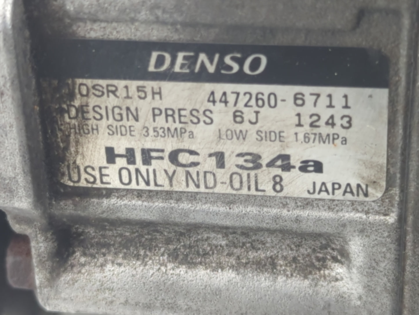 2008-2014 Cadillac Cts Air Conditioning A/c Ac Compressor Oem - Oemusedautoparts1.com