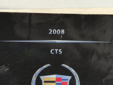 2008 Cadillac Cts Owners Manual Book Guide OEM Used Auto Parts