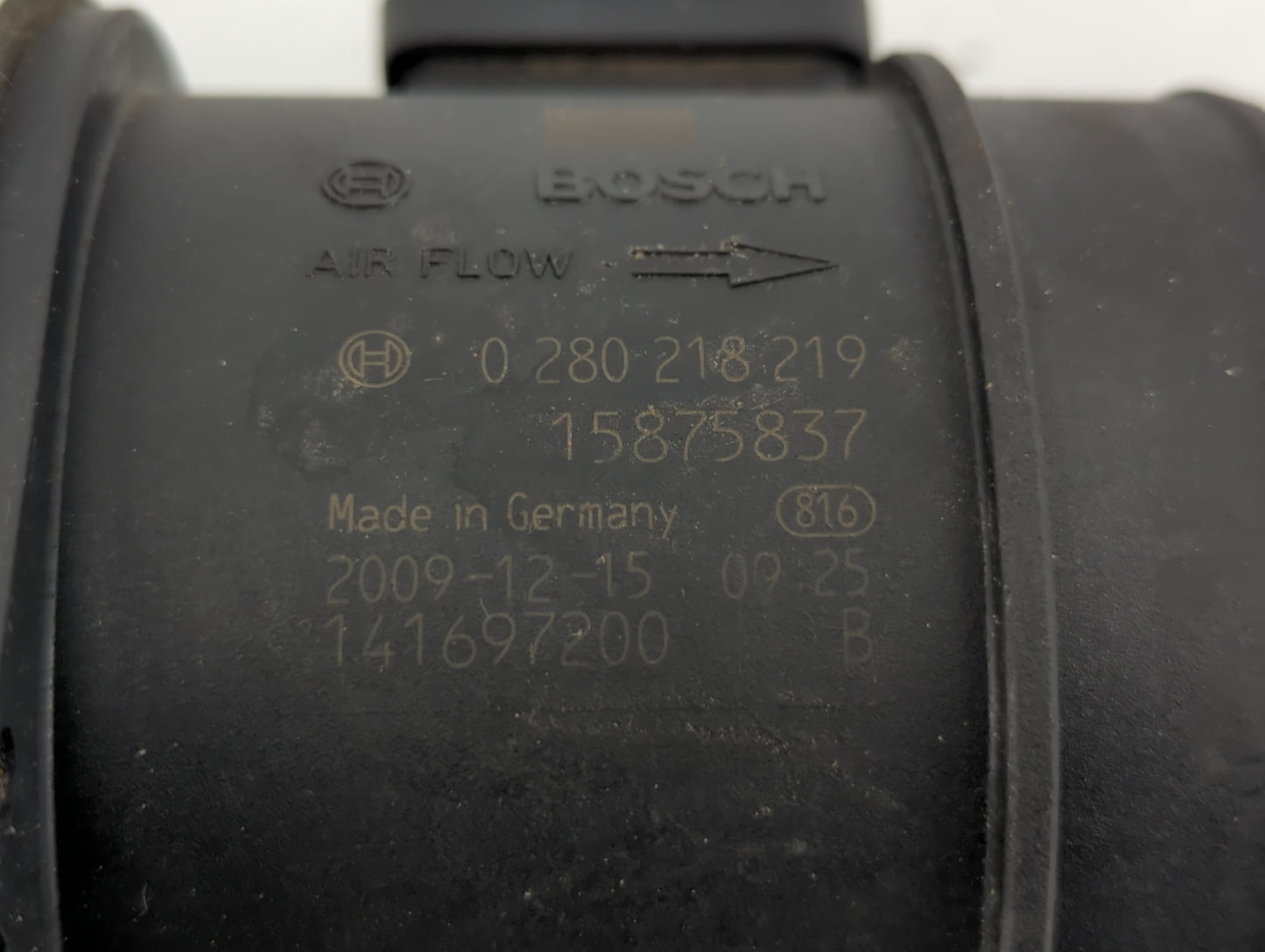 2008-2011 Cadillac Cts Mass Air Flow Meter Maf - Oemusedautoparts1.com