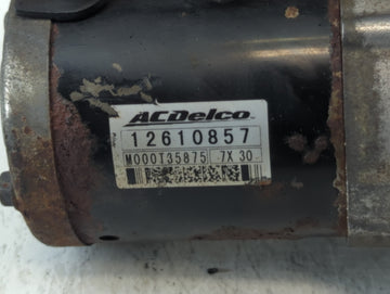 2008-2015 Cadillac Cts Car Starter Motor Solenoid OEM P/N:12610857 M000T35875 7X 30 Fits OEM Used Auto Parts