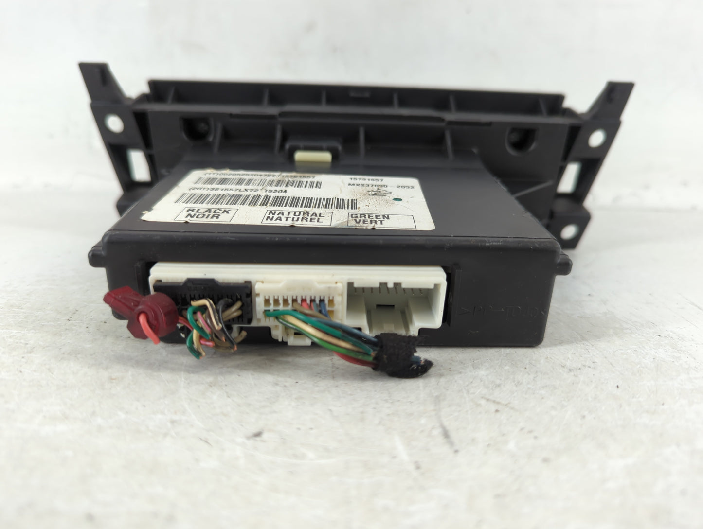 2007-2011 Cadillac Dts Climate Control Module Temperature AC/Heater Replacement P/N:15791557 MX237000-2052 Fits OEM Used Aut