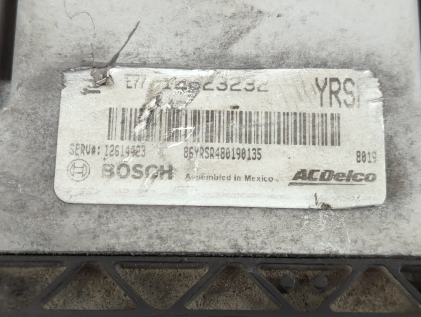2008-2009 Cadillac Srx PCM Engine Control Computer ECU ECM PCU OEM Fits Fits 2008 2009 OEM Used Auto Parts - Oemusedautopart