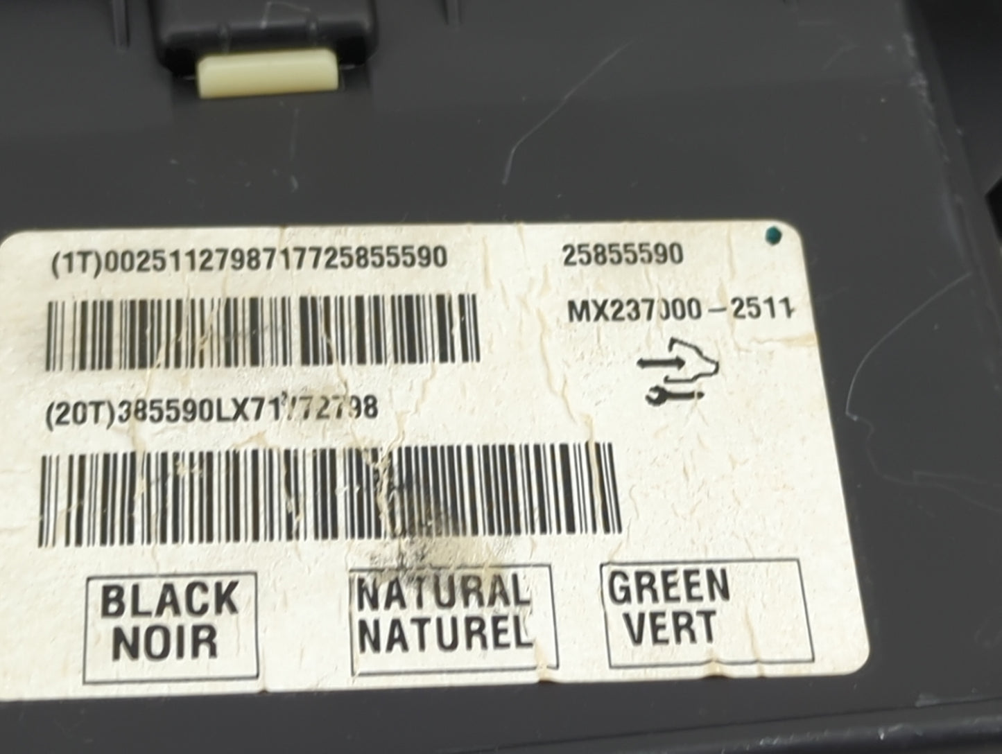 2008-2009 Cadillac Srx Climate Control Module Temperature AC/Heater Replacement P/N:25855590 Fits Fits 2008 2009 OEM Used Au