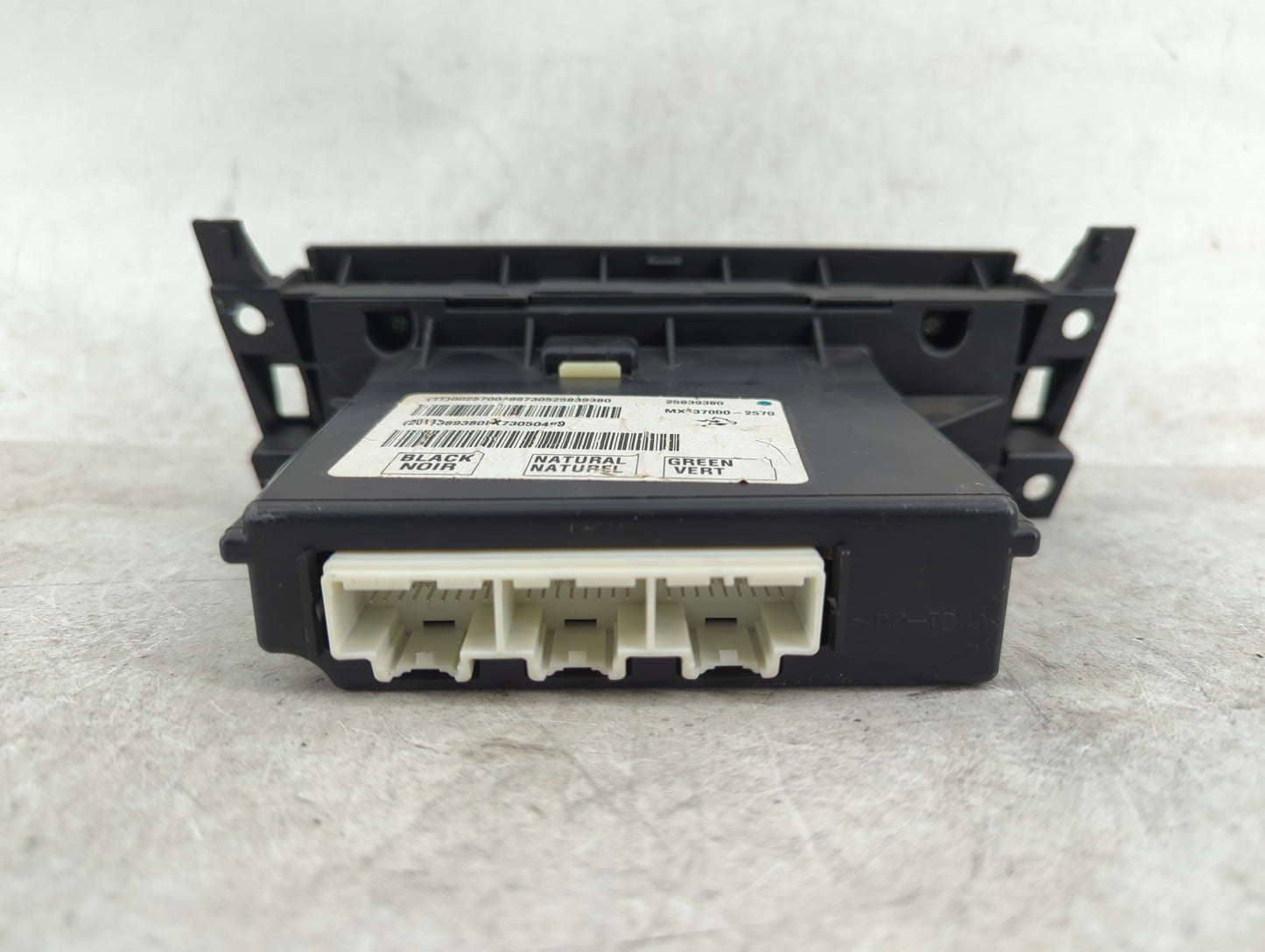2008-2009 Cadillac Srx Climate Control Module Temperature AC/Heater Replacement P/N:MX237000-2570 25839380 Fits Fits 2008 20