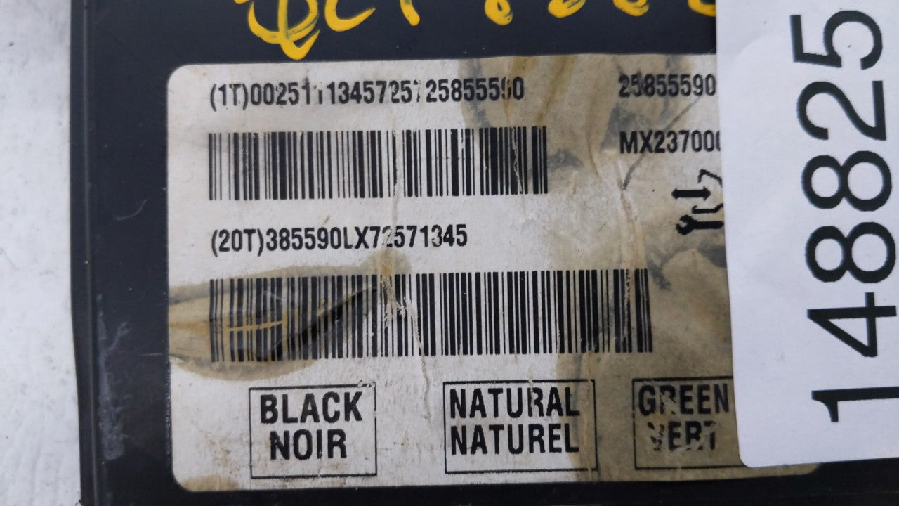 2008-2009 Cadillac Srx Climate Control Module Temperature AC/Heater Replacement P/N:25855590 Fits Fits 2008 2009 OEM Used Au