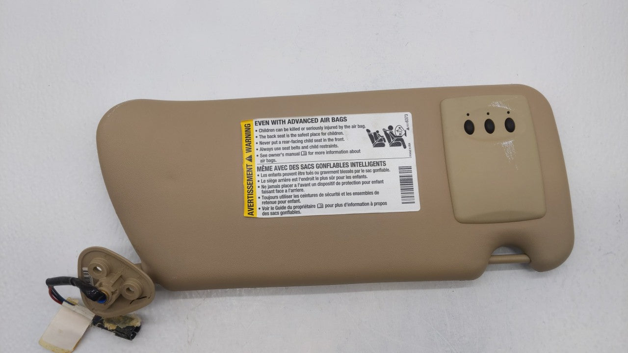 2007-2009 Cadillac Srx Sun Visor Shade Replacement Driver Left Mirror Fits Fits 2007 2008 2009 OEM Used Auto Parts - Oemused