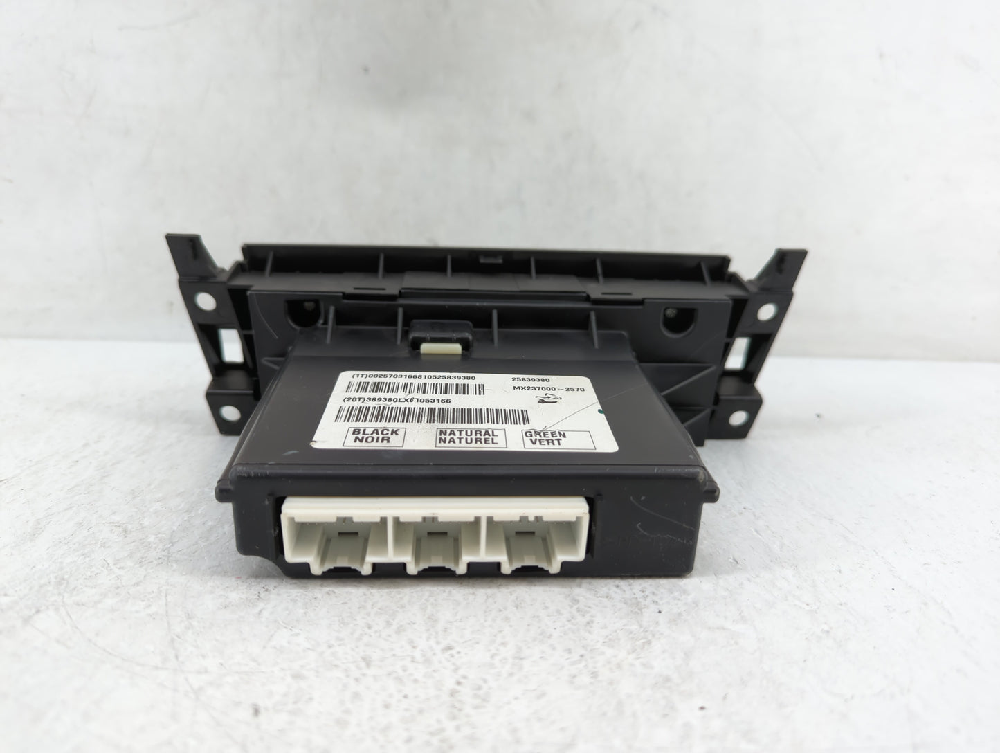 2008-2009 Cadillac Srx Climate Control Module Temperature AC/Heater Replacement P/N:25855590 25839380 Fits Fits 2008 2009 OE