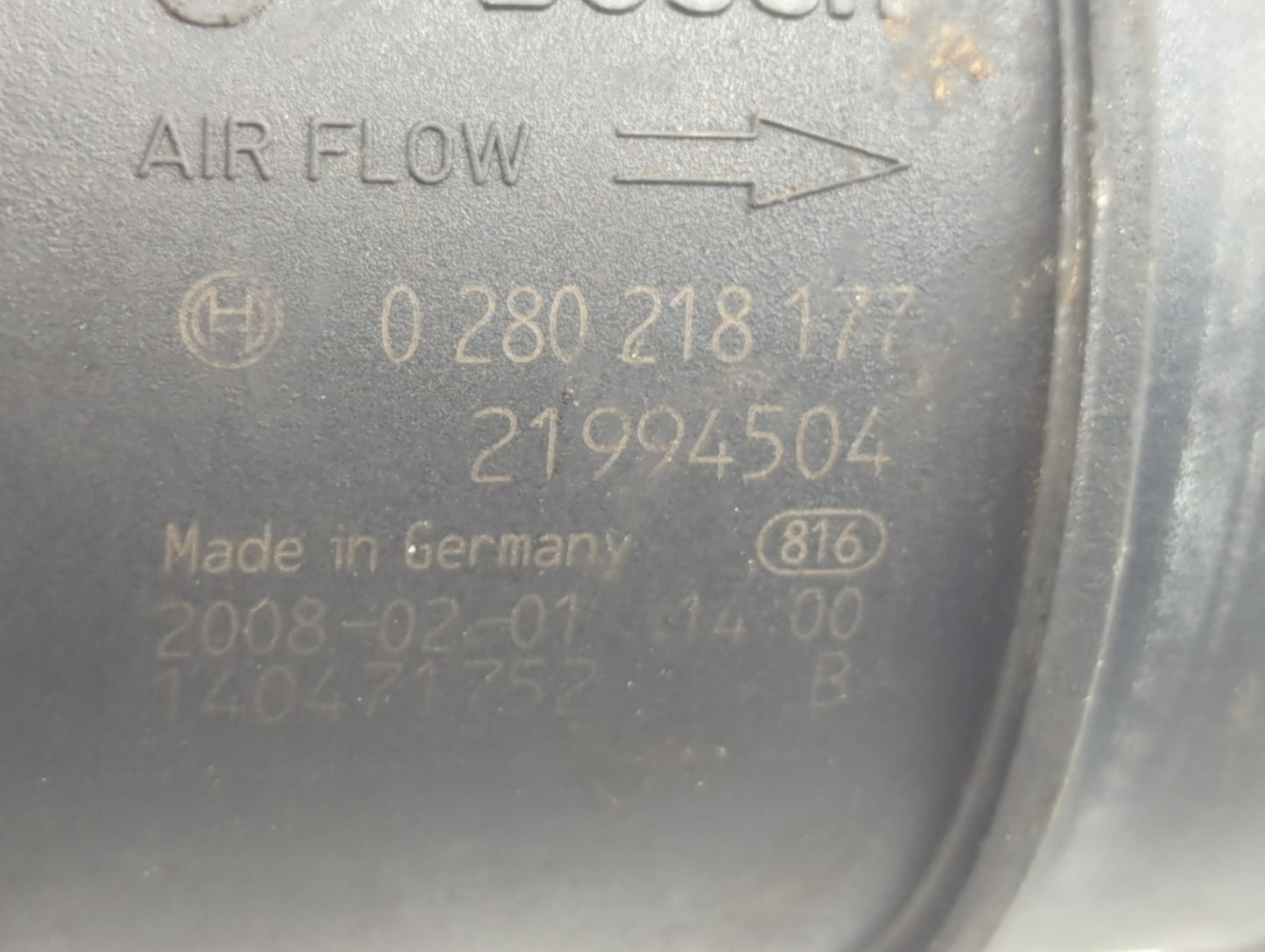 2007-2009 Cadillac Srx Mass Air Flow Meter Maf - Oemusedautoparts1.com