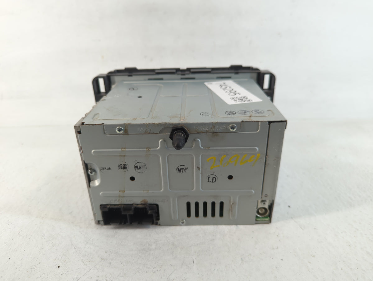 2008 Chevrolet Equinox Radio AM FM Cd Player Receiver Replacement P/N:25854783 Fits OEM Used Auto Parts - Oemusedautoparts1.