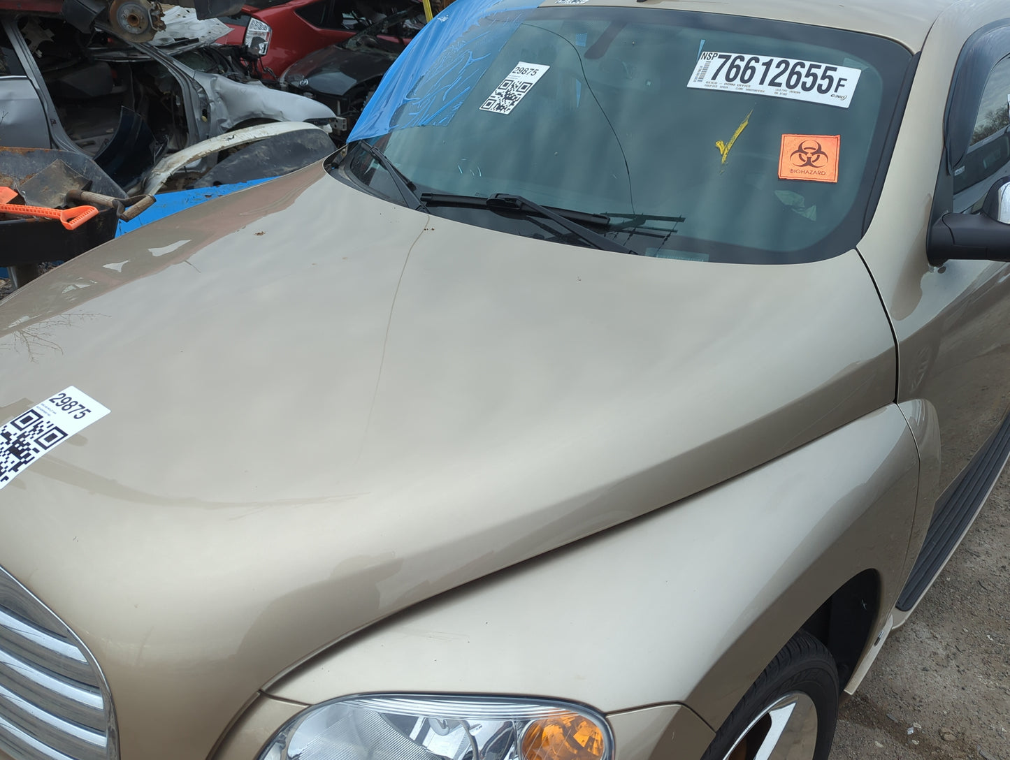 2006-2011 Chevrolet Hhr Hood Oem - Oemusedautoparts1.com