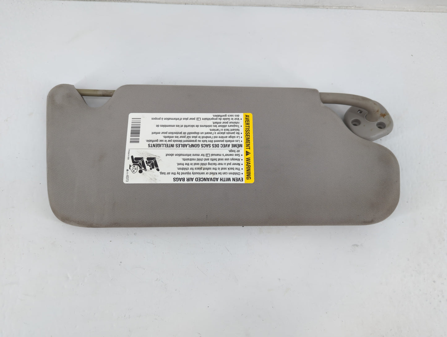 2006-2016 Chevrolet Impala Sun Visor Shade Replacement Driver Left Mirror Fits OEM Used Auto Parts - Oemusedautoparts1.com