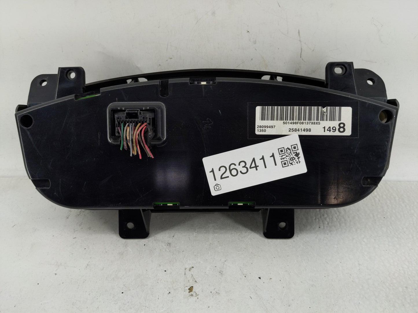 2008 Chevrolet Impala Instrument Cluster Speedometer Gauges P/N:25841498 Fits OEM Used Auto Parts - Oemusedautoparts1.com