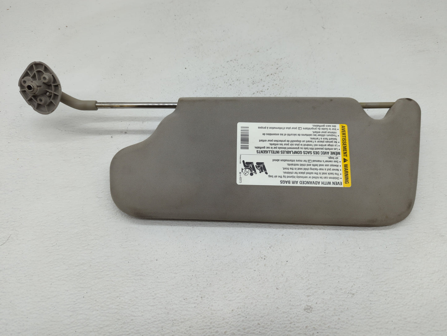 2006-2016 Chevrolet Impala Sun Visor Shade Replacement Passenger Right Mirror Fits OEM Used Auto Parts - Oemusedautoparts1.c