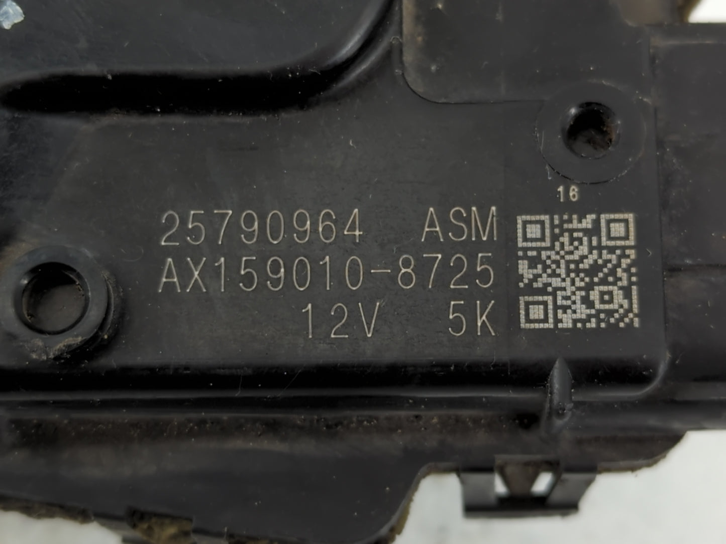 2006-2016 Chevrolet Impala Front Windshield Wiper Motor P/N:25790964 AX159010-8725 Fits OEM Used Auto Parts - Oemusedautopar