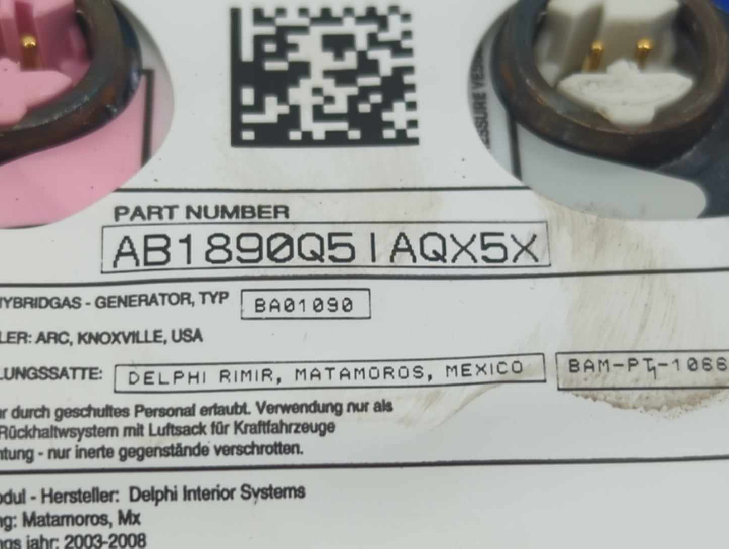 2006-2016 Chevrolet Impala Air Bag Driver Left Steering Wheel Mounted - Oemusedautoparts1.com