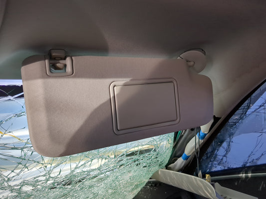 2004-2012 Chevrolet Malibu Sun Visor Shade Replacement Passenger Right Mirror Fits Fits 2004 2005 2008 2009 2010 2011 2012 OEM Used Auto Parts