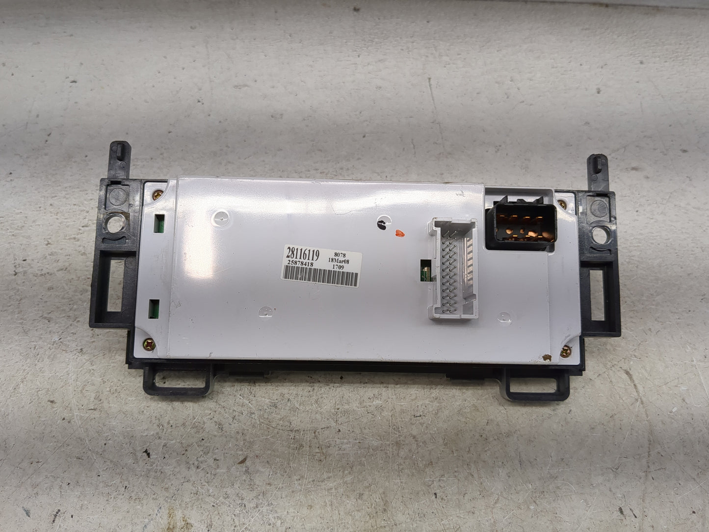 2008-2012 Chevrolet Malibu Climate Control Module Temperature AC/Heater Replacement P/N:28116119 25878418 Fits OEM Used Auto
