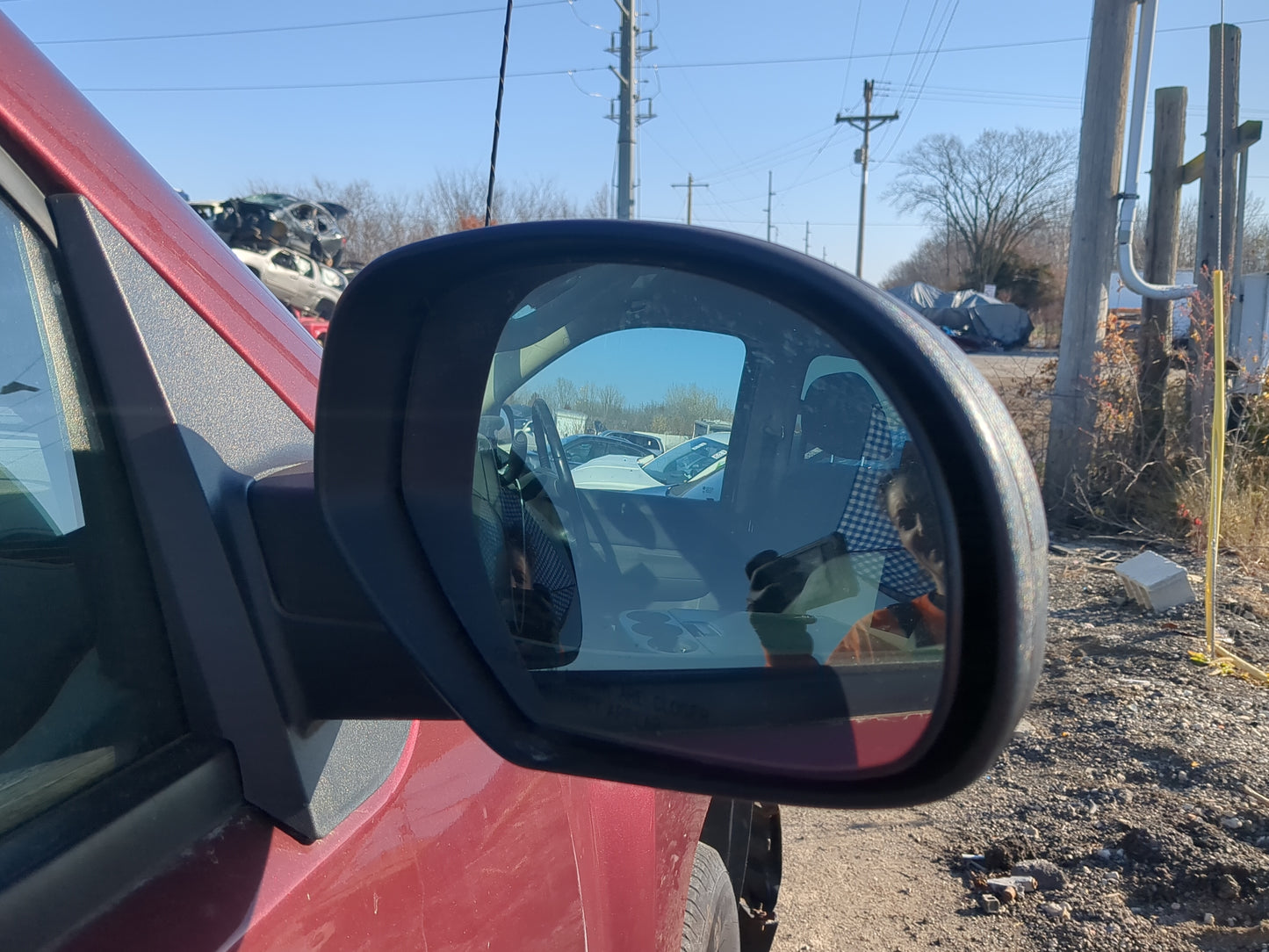 2007-2013 Chevrolet Silverado 1500 Side Mirror Replacement Passenger Right View Door Mirror Fits OEM Used Auto Parts - Oemus