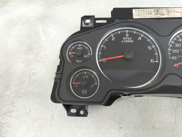 2009-2014 Chevrolet Tahoe Instrument Cluster Speedometer Gauges P/N:28186388 1863880100966GY3 Miles: Fits OEM Used Auto Parts