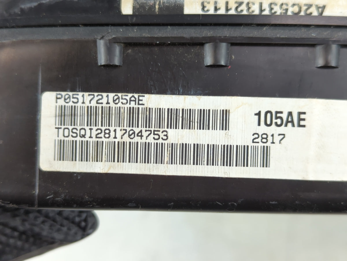 2008 Chrysler 300 Instrument Cluster Speedometer Gauges P/N:P05172105AE Miles:141K Fits OEM Used Auto Parts - Oemusedautopar