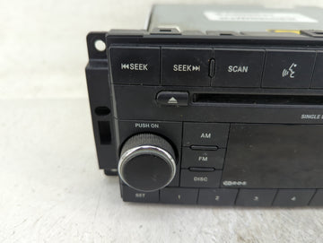 2008-2009 Chrysler 300 Radio AM FM Cd Player Receiver Replacement P/N:05064410AF Fits Fits 2008 2009 OEM Used Auto Parts